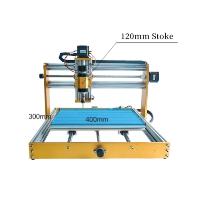 3040 Router Gold 300W 500W Machine de gravure en métal CNC pour pierre