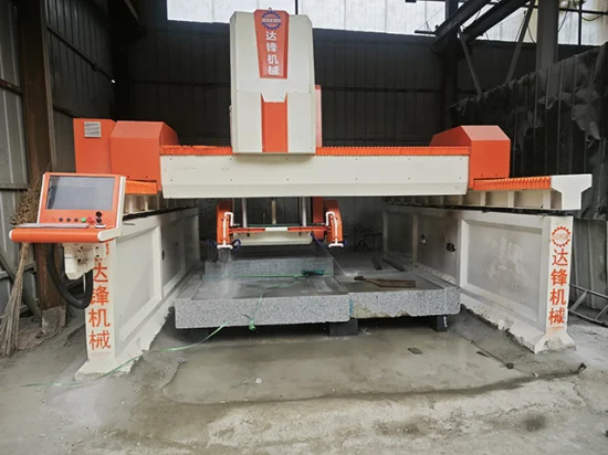 Chine Usine Meilleure machine de profilage de pierre automatique / Meuleuse de profil / Machine de découpe CNC / Fournisseurs de coupe de traitement de bord de roche en marbre de granit dur